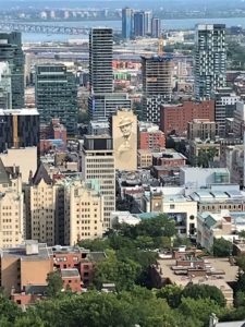 Spot the man - visit to Montreal Canada