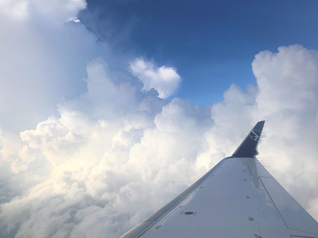 Flying for budget travel