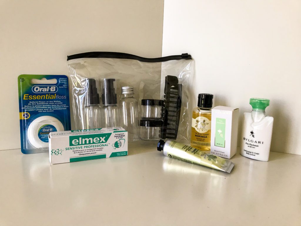 Travel size packages 