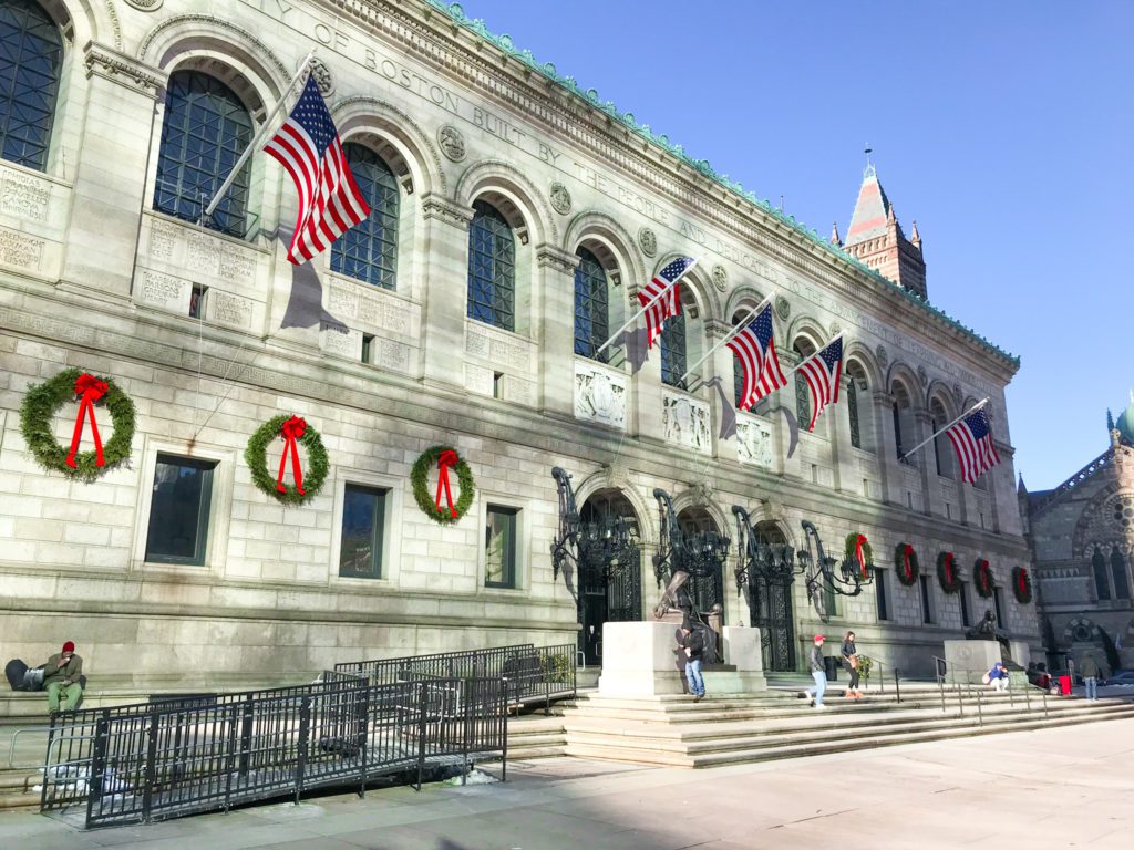Boston Public Library - Boston in 2 days
