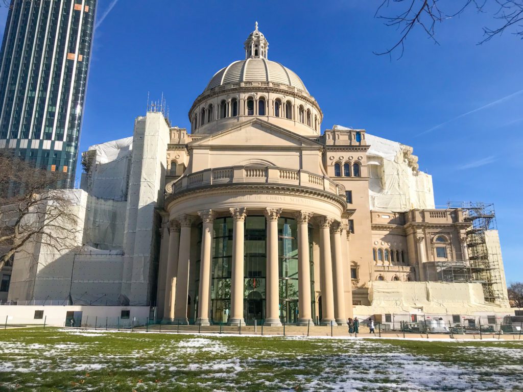 Church of Christian Science outside Boston