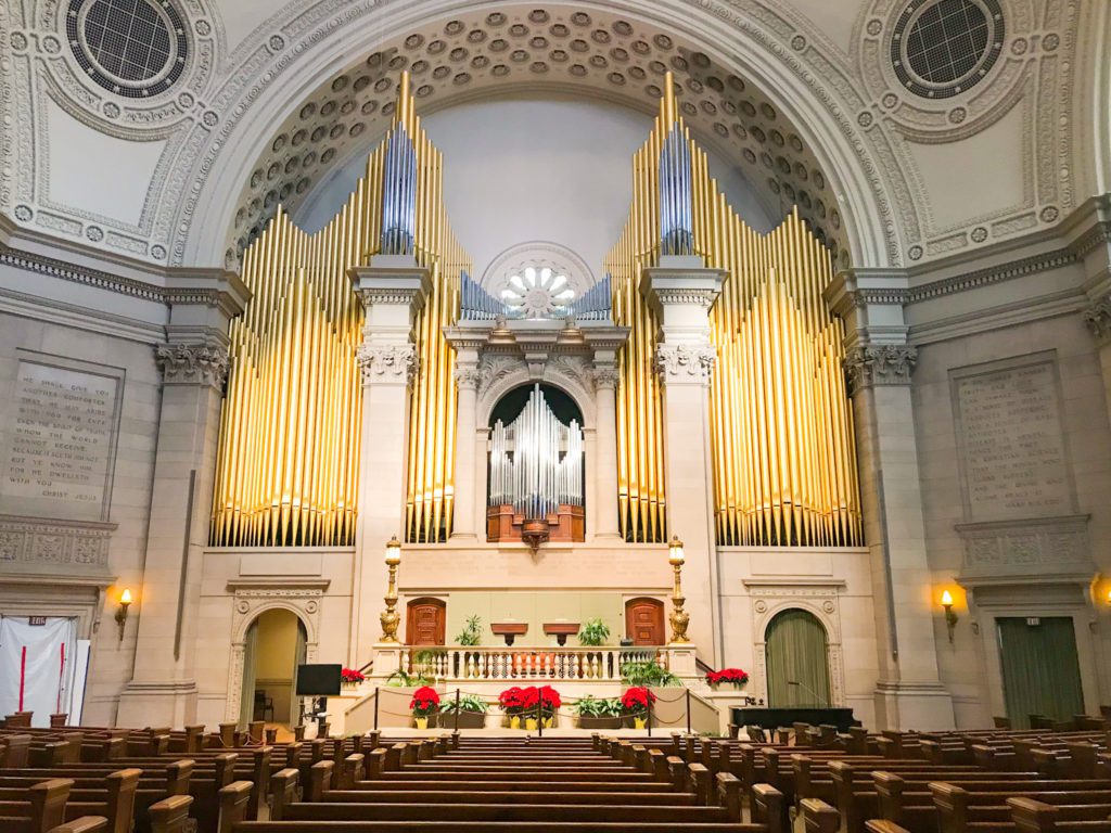 Church of Christian Science inside Boston