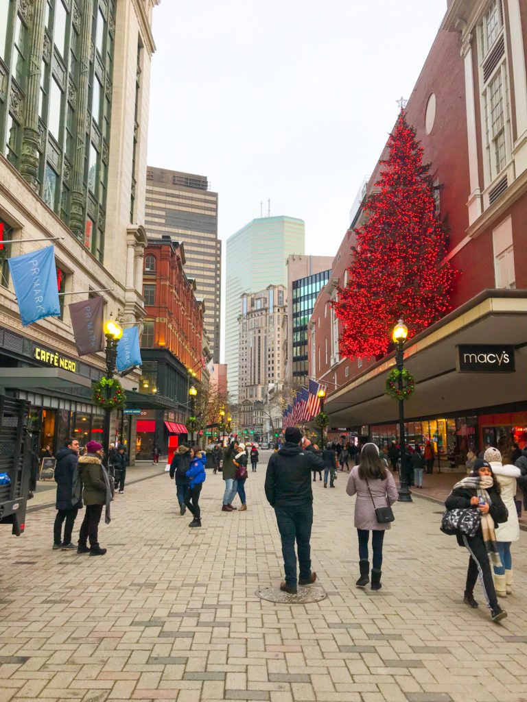 Downtown Crossing Boston in 2 days