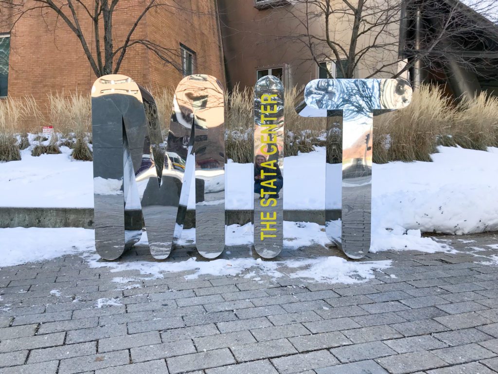 The MIT sign - Boston in 2 days