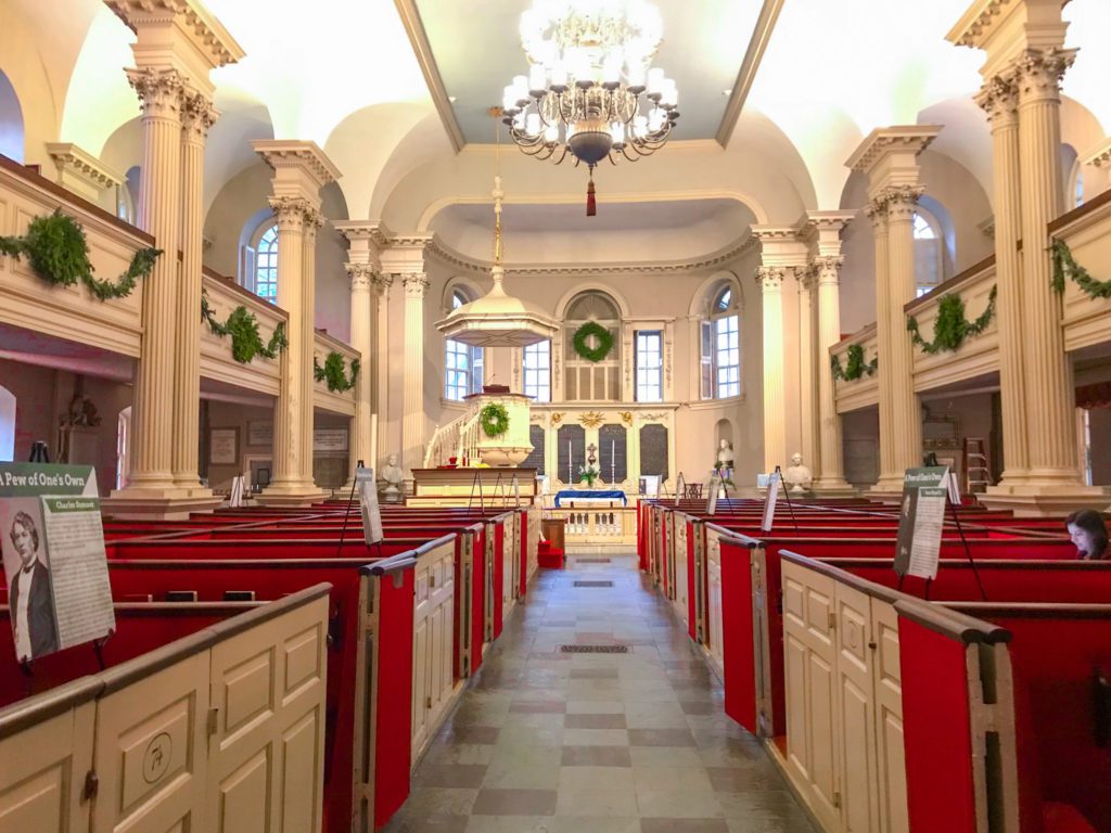 Park Street Church Boston in 2 days