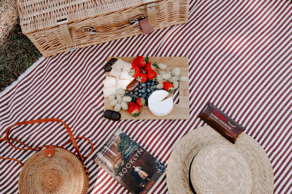 picnic staycation at home