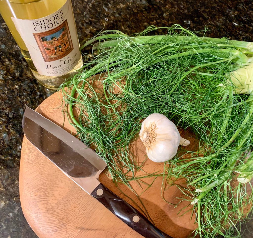 Fisherman's stew ingredients