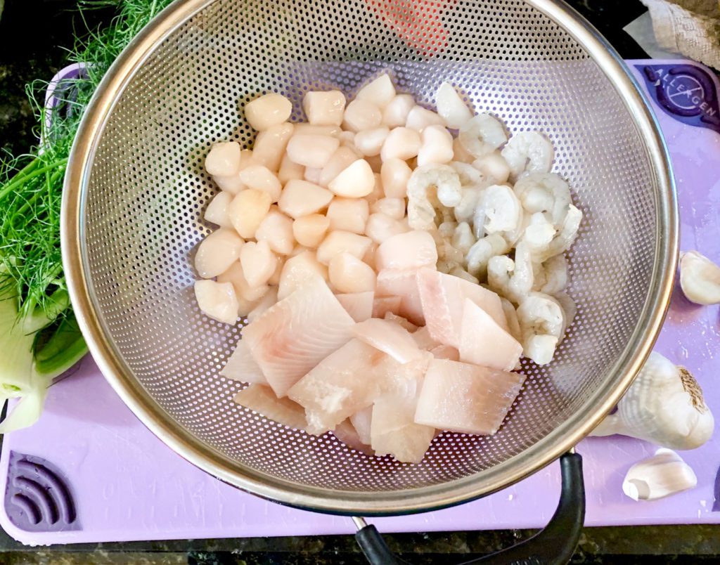 Fisherman's stew seafood