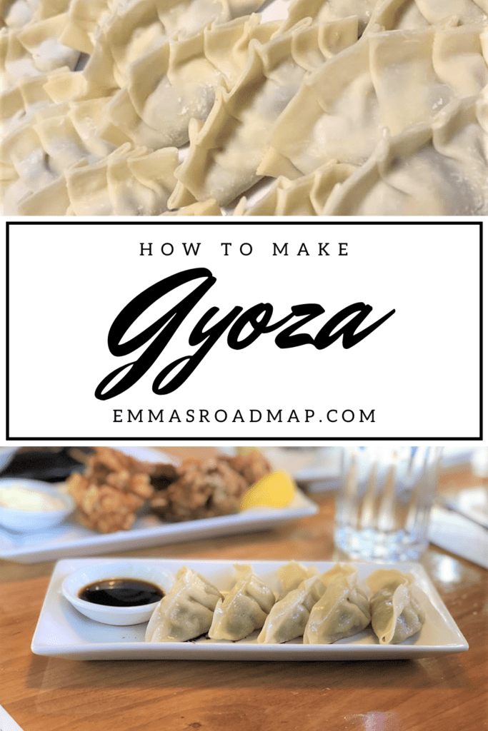 Recipe pin on how to make Japanese Gyoza