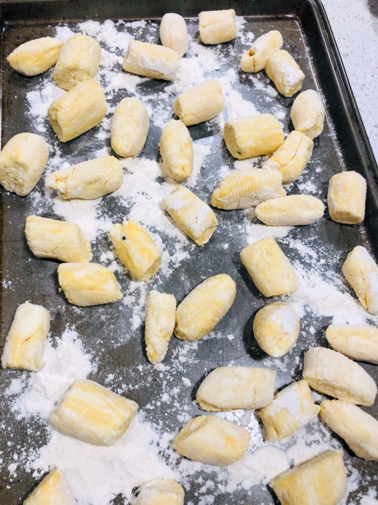 the gnocchi pasta for the authentic italian potato gnocchi recipe