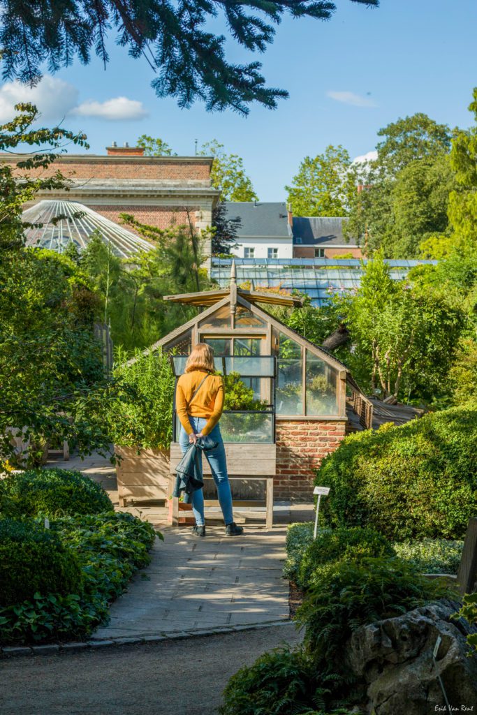 Kruidtuin botanical garden in Leuven