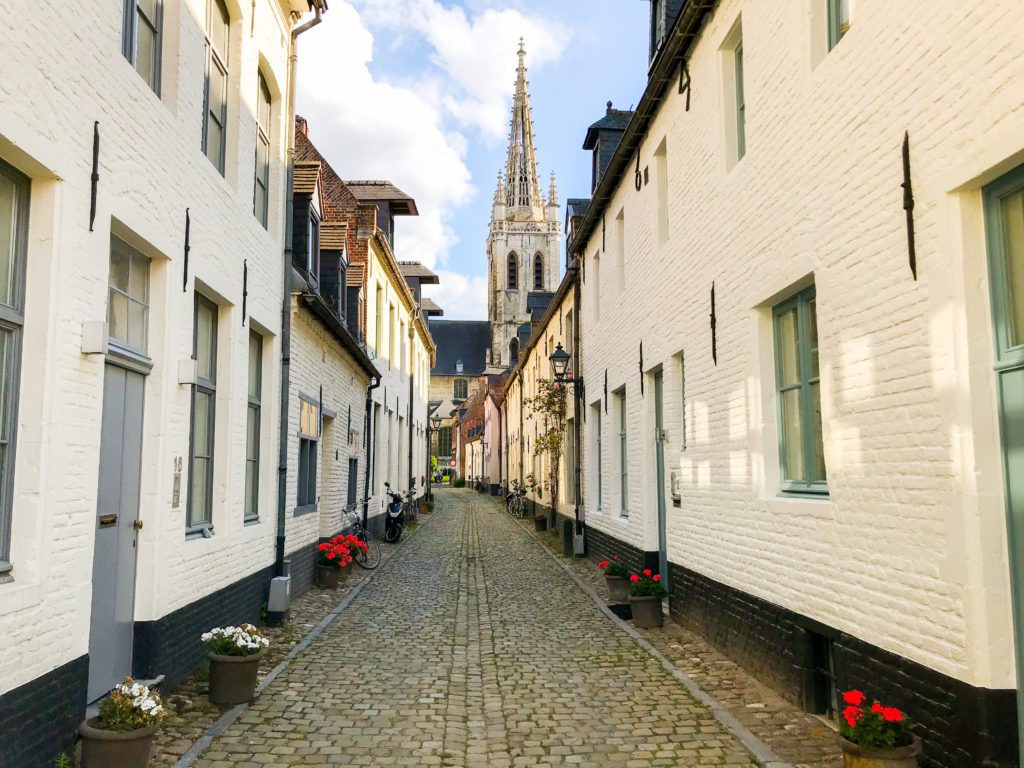An old beguinage in Leuven
