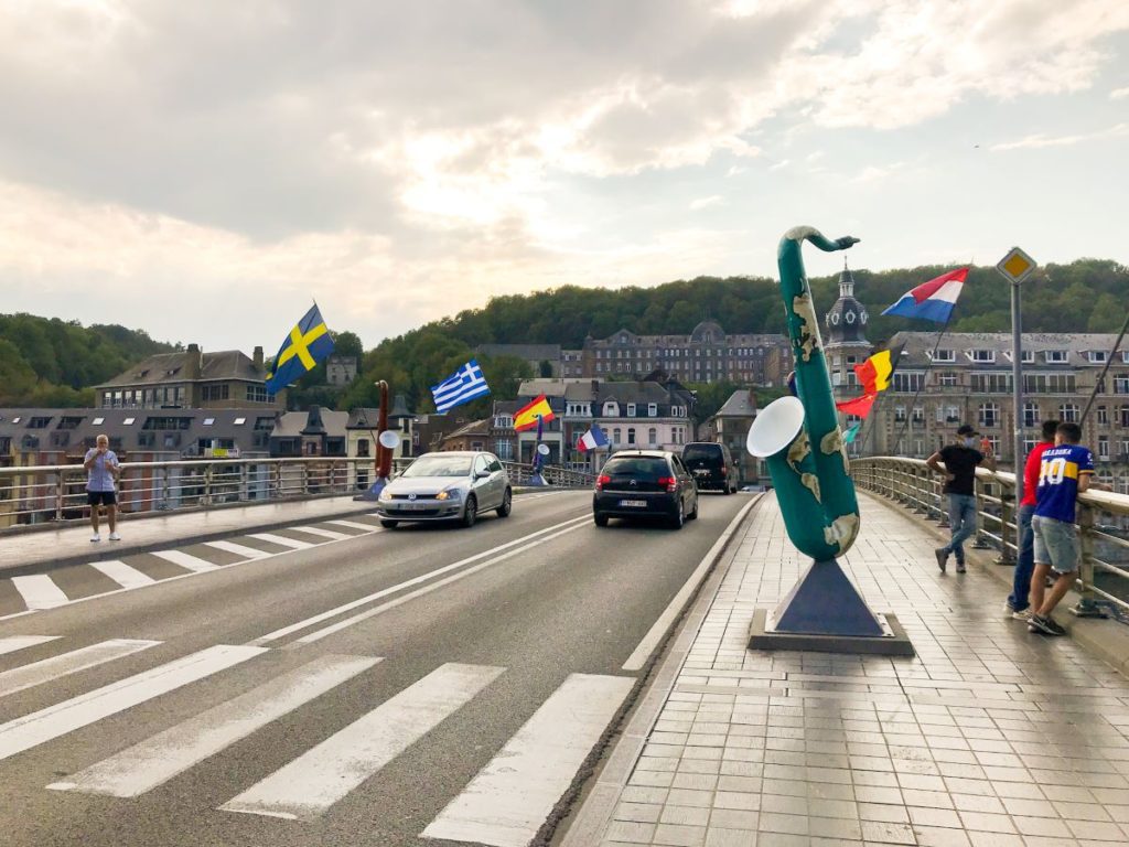 Dinant, the birthplace of Adolphe Sax