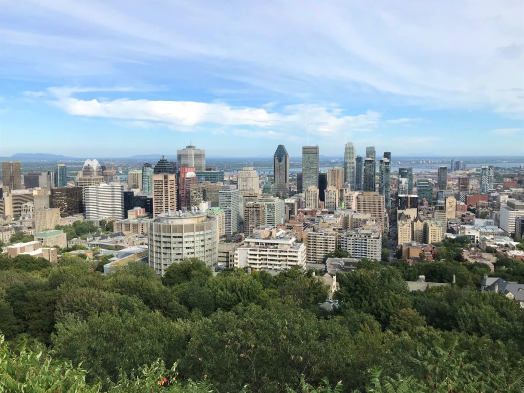 Summer in Montréal, Canada