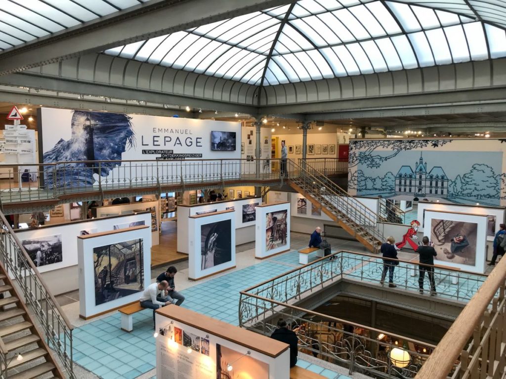 Comic Strip Art museum - Brussels itinerary