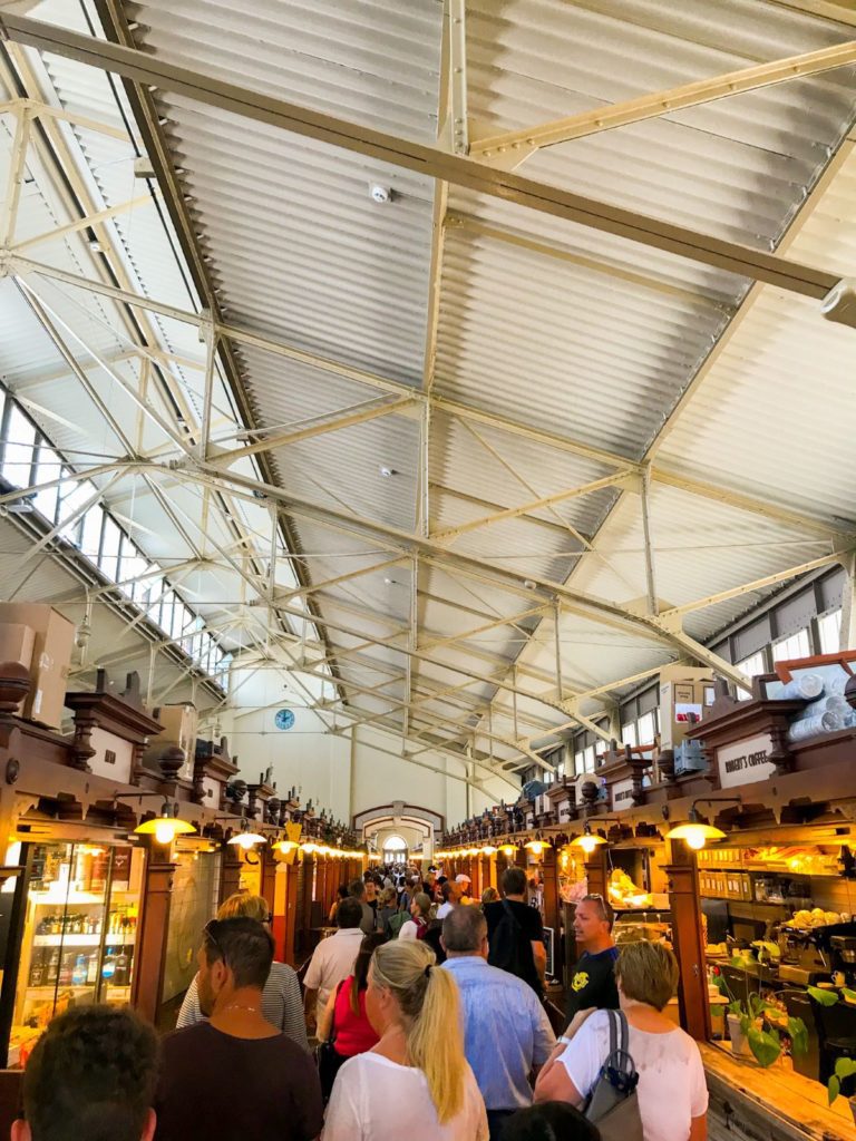 inside the Old Market Hall