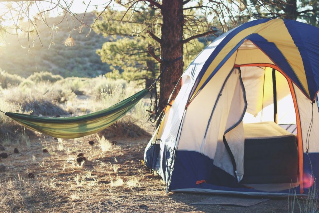 Go camping!