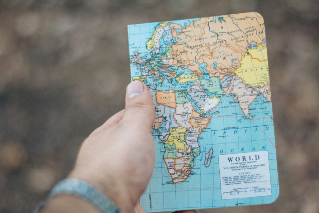 world map
