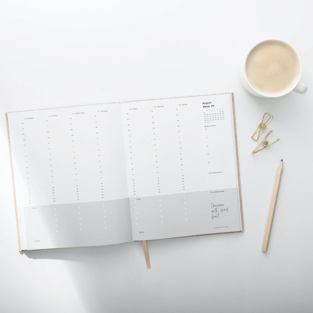 agenda - how to plan an itinerary
