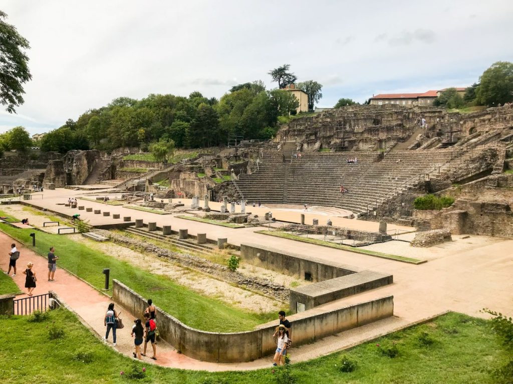 Theater of Lugdunum in Lyon