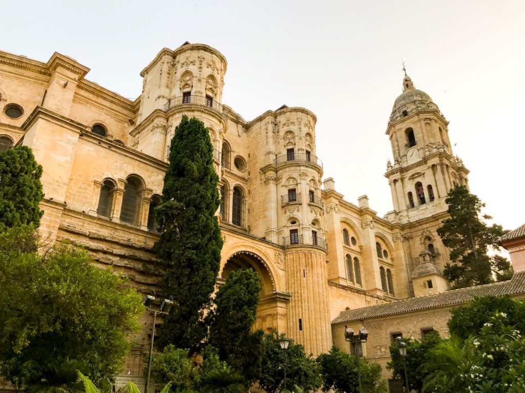 The cathedral of Malaga