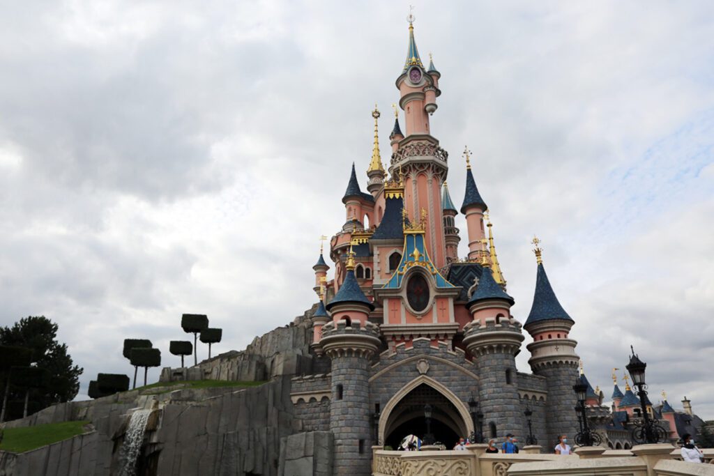 Disneyland Paris in fall