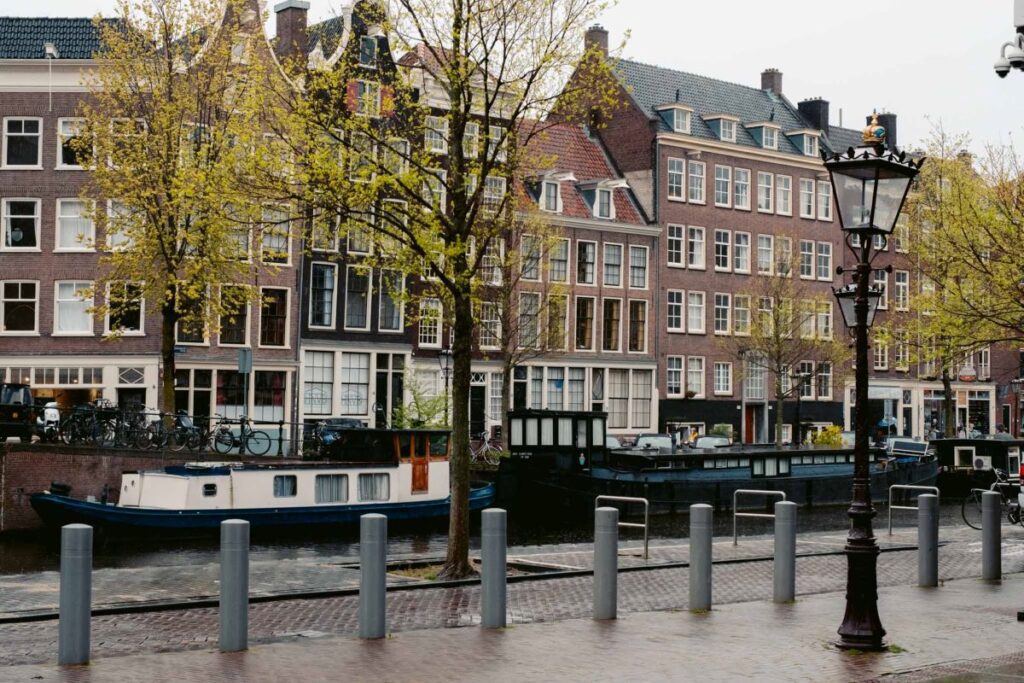 Amsterdam in fall