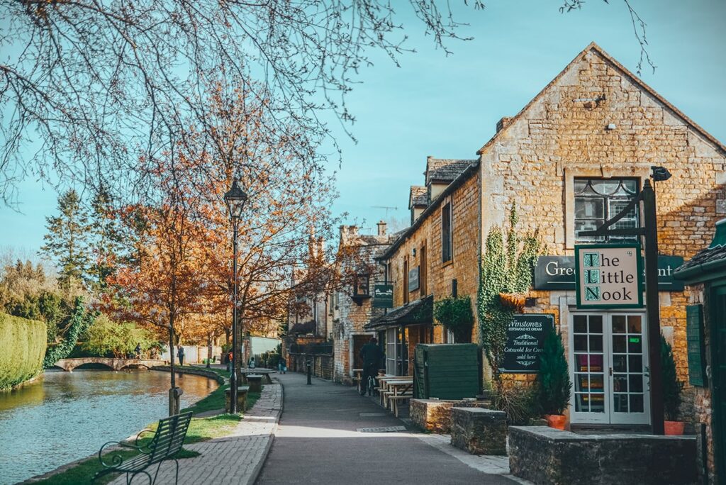 The Cotswolds, UK in autumn in Europe