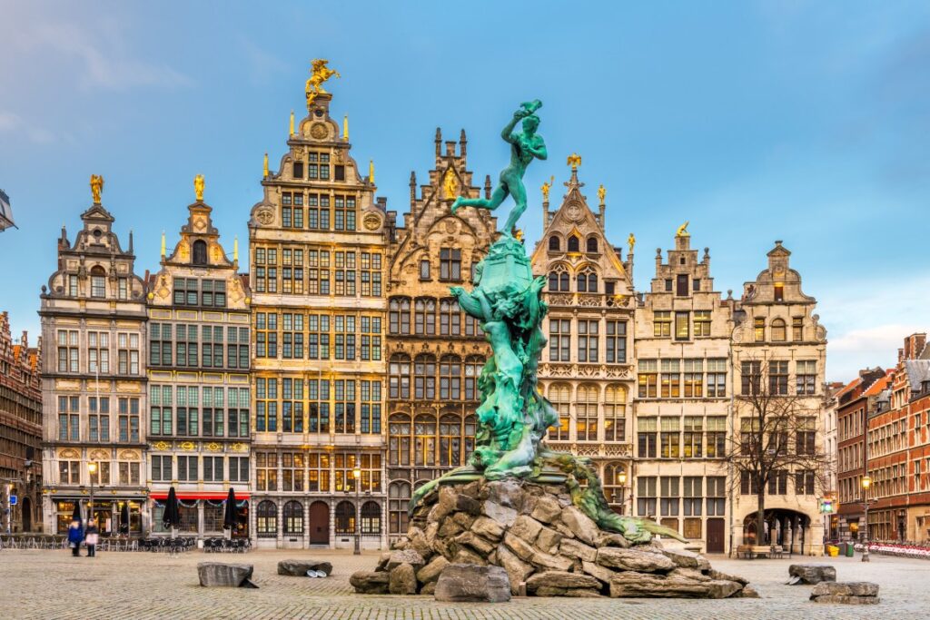 Antwerp Belgium by train