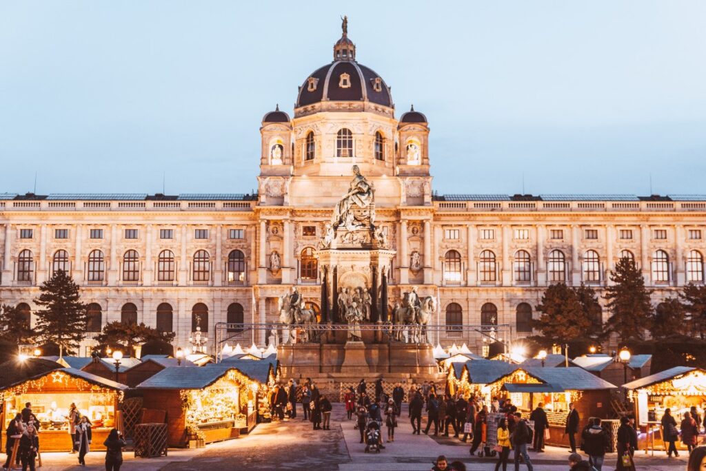 Vienna Christmas market - european winter city breaks