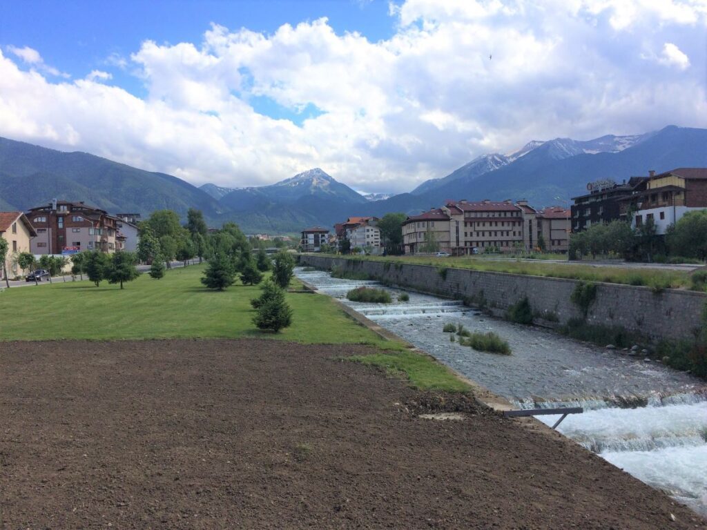 Bansko Bulgaria in spring