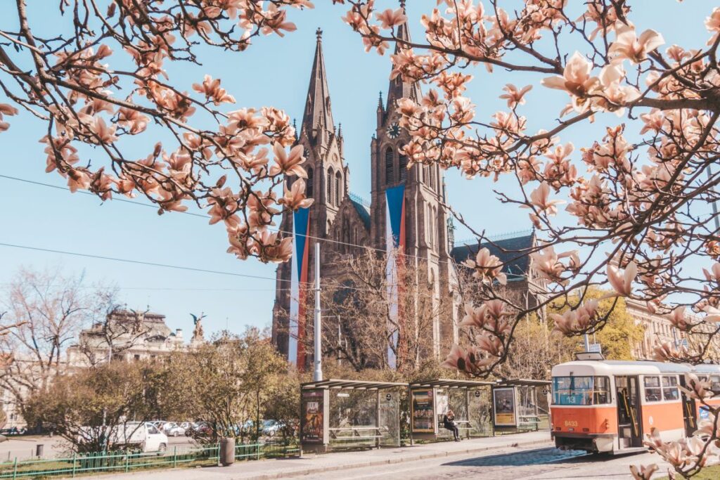 Prague in spring