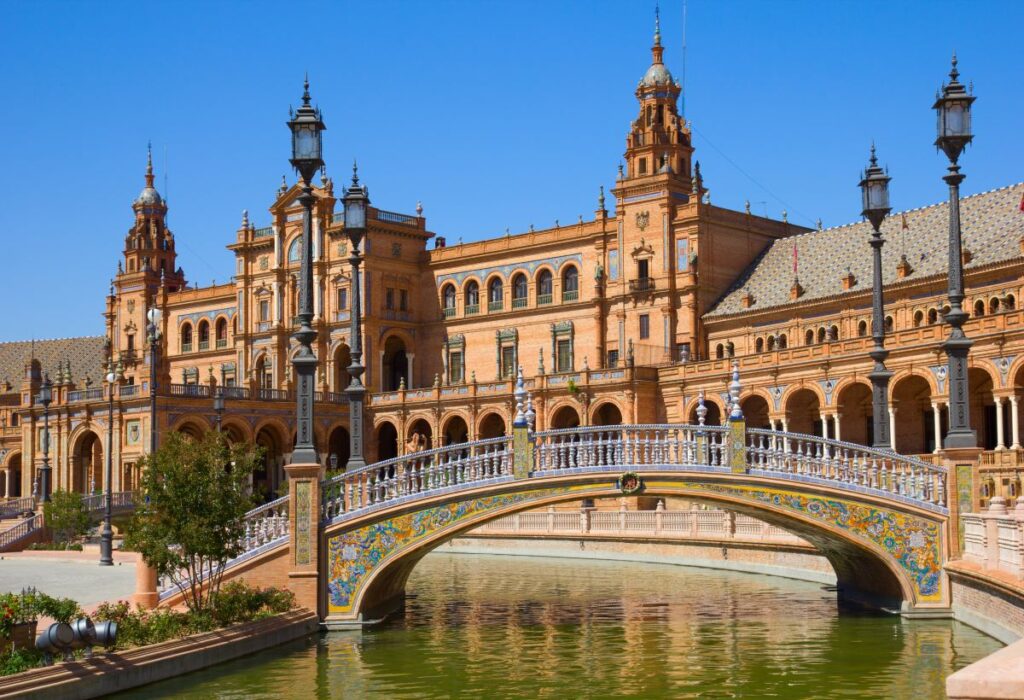 Seville, Spain in spring