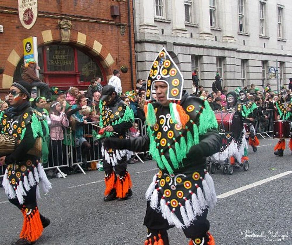 St patricks parade - Dublin in spring