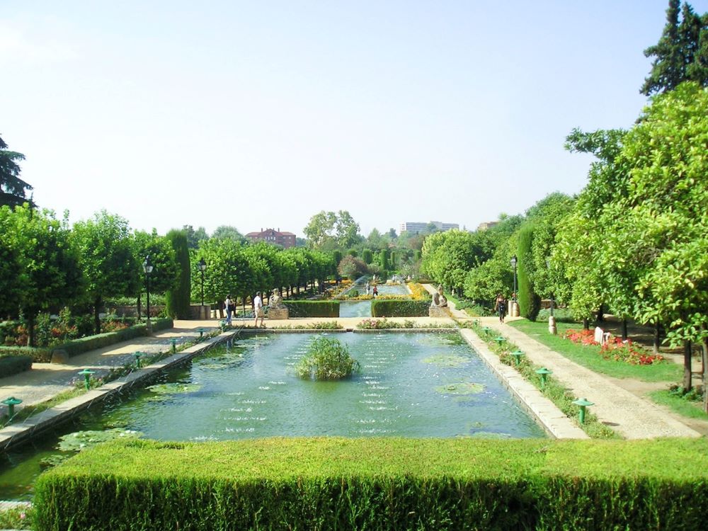 Cordoba Spain Alcazar Garden