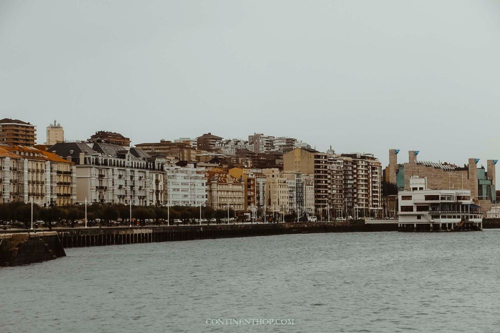 Santander waterside view