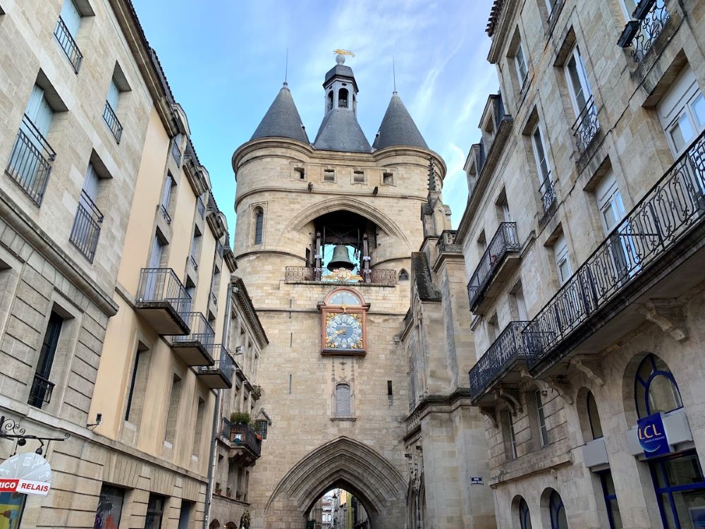 Bordeaux city view