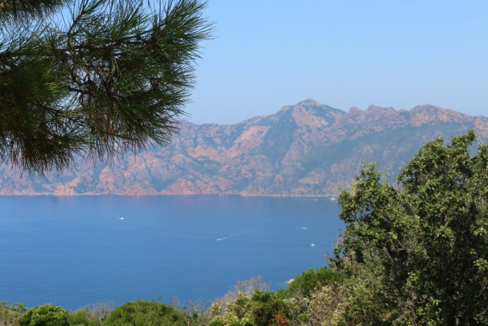 waterside view of Corsica