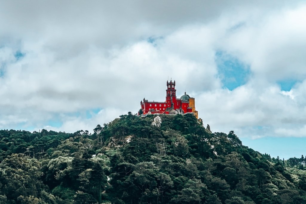 Pena castle - famous landmark Portugal