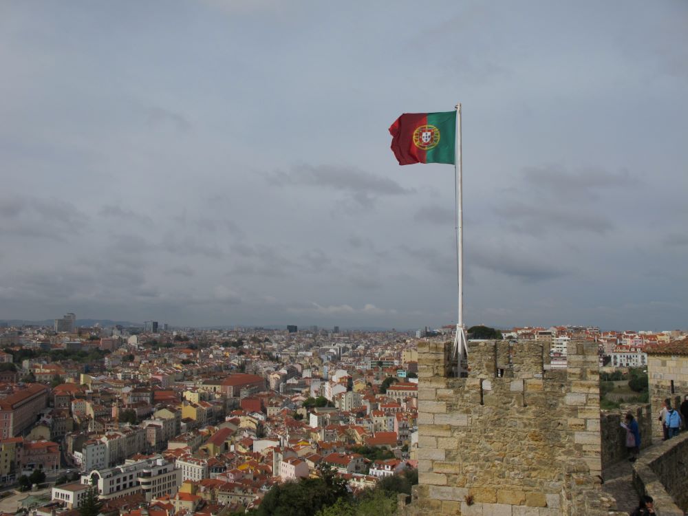 city view from Sao Jorge Castle