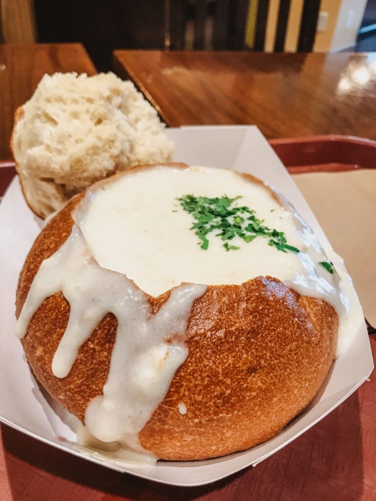 Clam Chowder Boudin Baker
