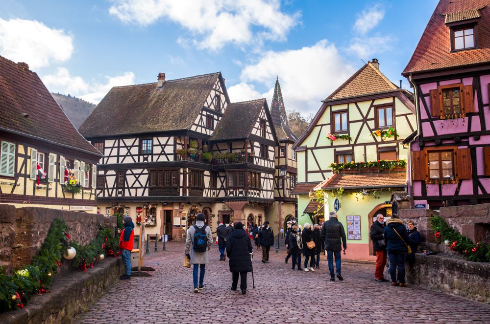 Kaysersberg, one of the Alsatian villages