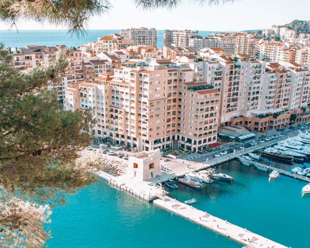 Monaco city view