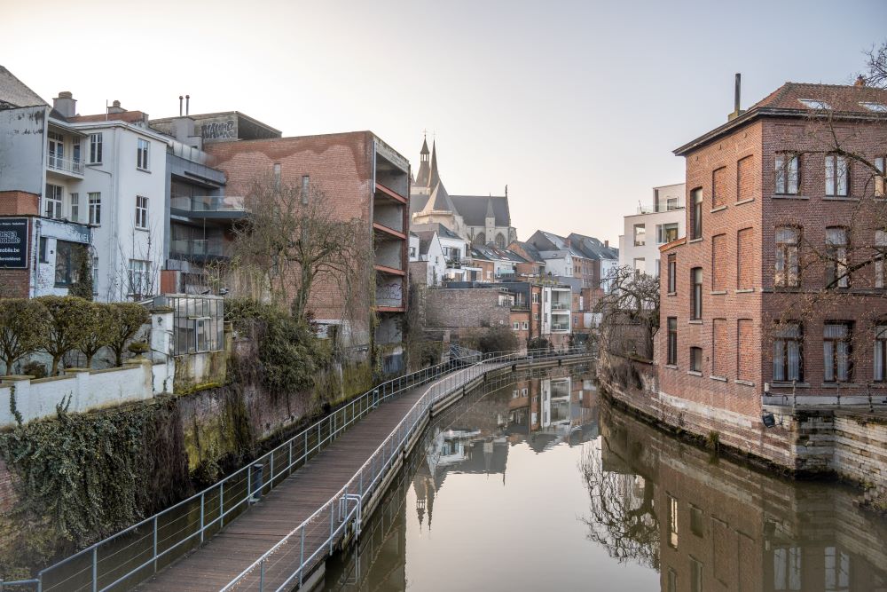 River Dijle in Mechelen