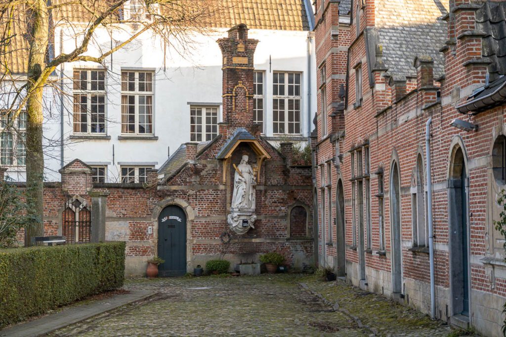 the beguinage in Antwerp