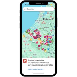 Belgium Hotspots Map