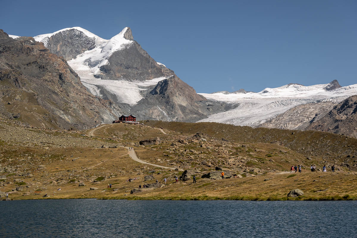 Mountain hut in Switzerland