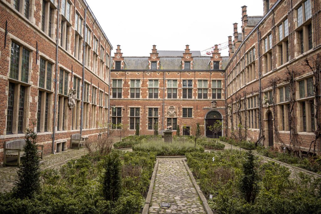 Plantin-Moretus museum in Antwerp