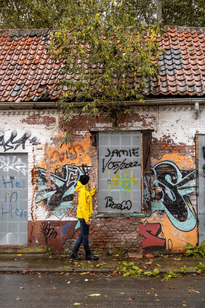 Abandoned house in Doel