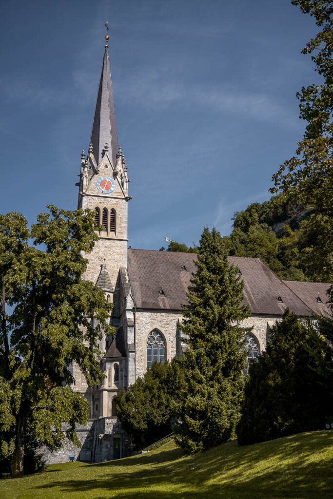 St. Florin's Cathedral Vaduz Liechtenstein